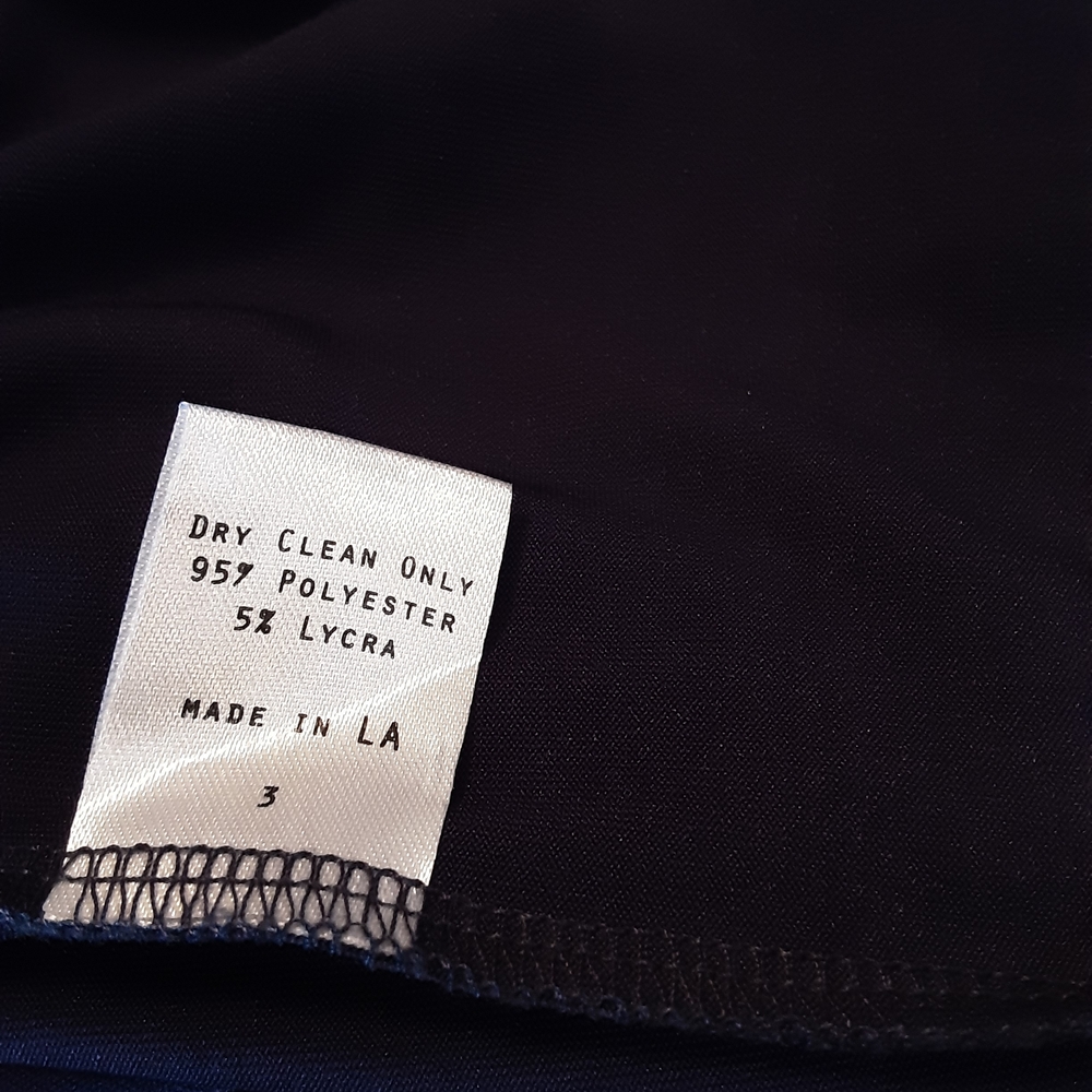 Classic Navy Long-Sleeve Jumpsuit - Picture 4 of 4